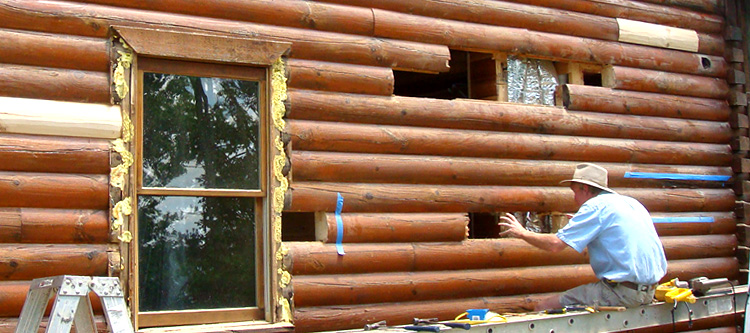 Log Home Repair Pemberton, Ohio