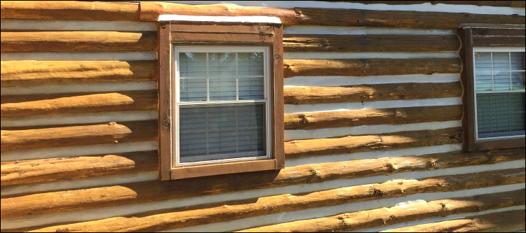 Log Home Whole Log Replacement  Shelby County, Ohio