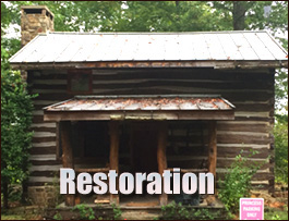 Historic Log Cabin Restoration  Shelby County, Ohio